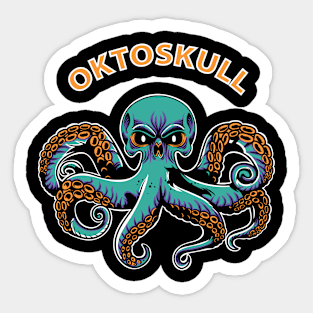 Octoskull Sticker